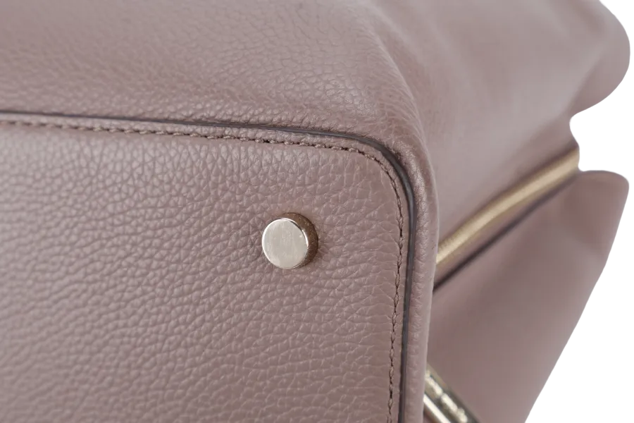 KATE SPADE JORDYN CHAIN SHOULDER BAG LIGHT PURPLE LARGE LEATHER SILVER HARDWARE NO DUST COVER