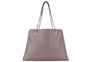 KATE SPADE JORDYN CHAIN SHOULDER BAG LIGHT PURPLE LARGE LEATHER SILVER HARDWARE NO DUST COVER