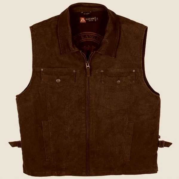 Kelly '12' Vest in Oilcloth