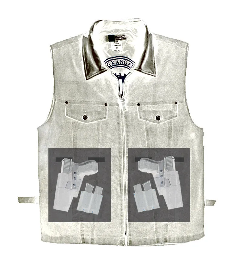 Kelly "12" Vest in Canvas