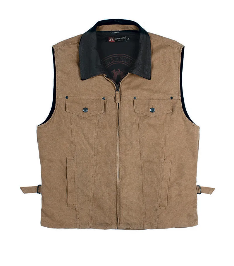 Kelly "12" Vest in Canvas