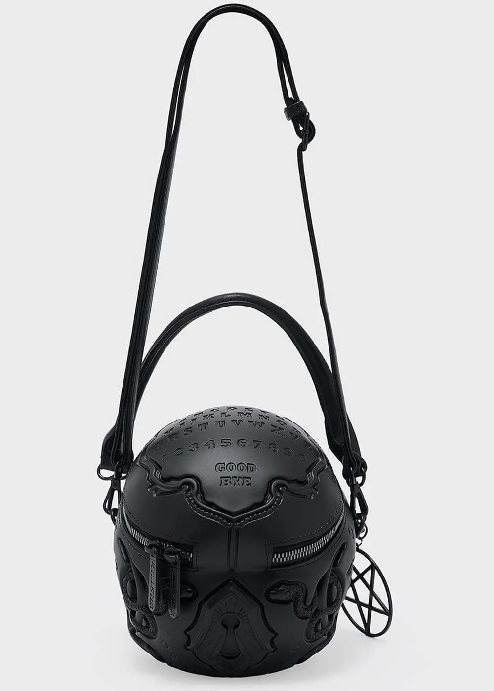 Killstar Engraved Grave Digger Bag Black