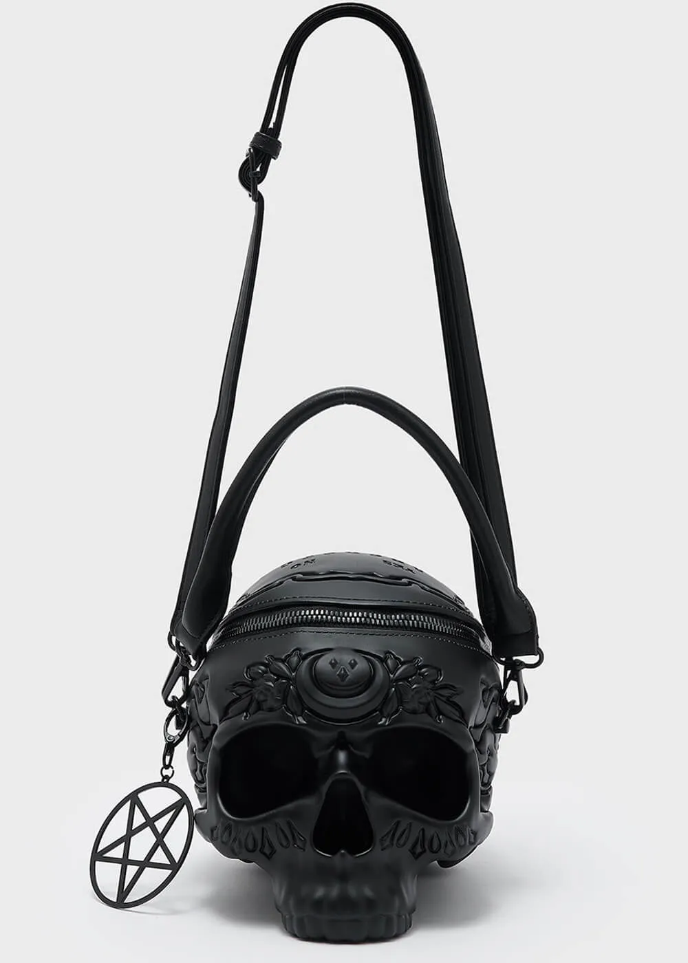 Killstar Engraved Grave Digger Bag Black