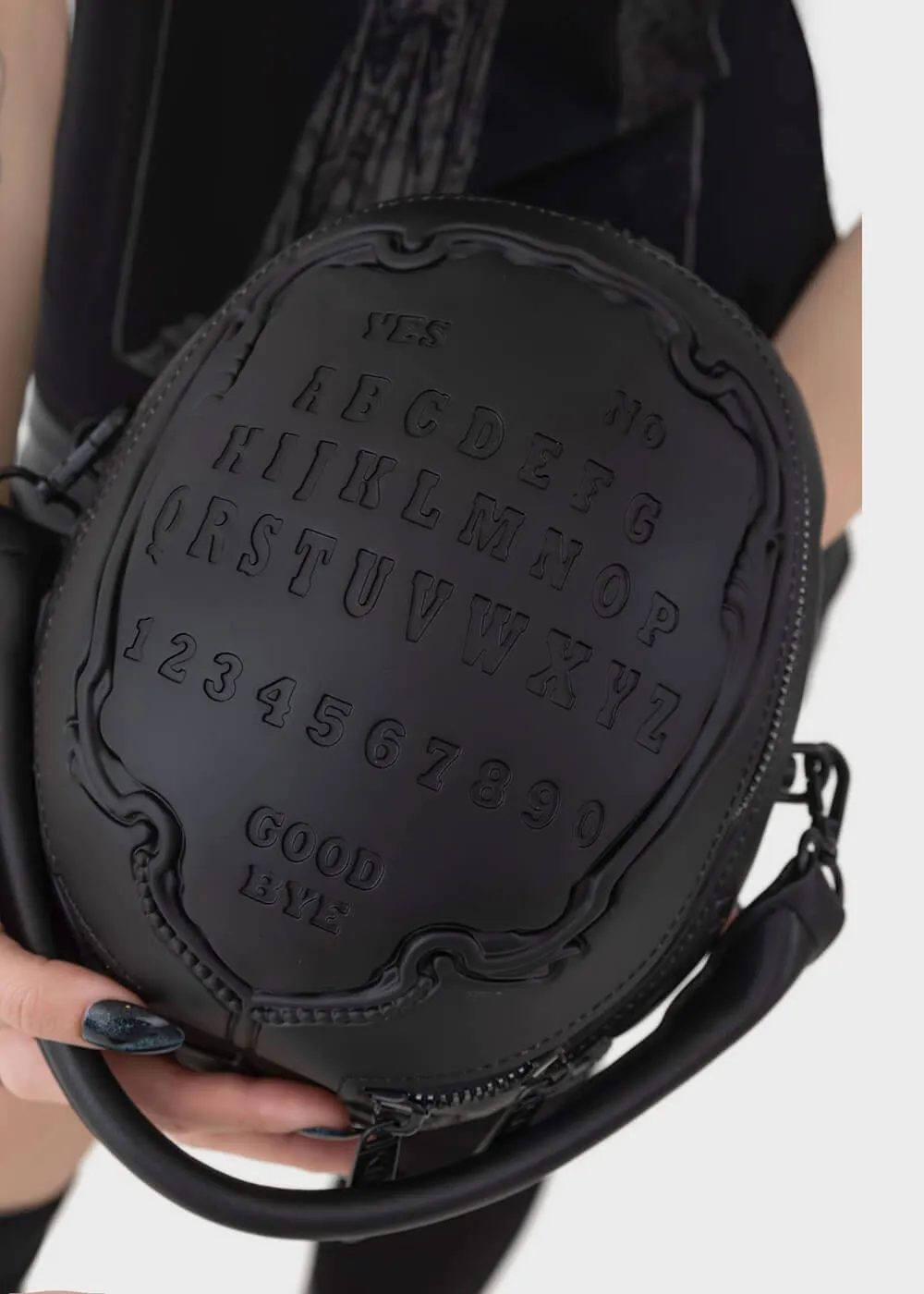 Killstar Engraved Grave Digger Bag Black