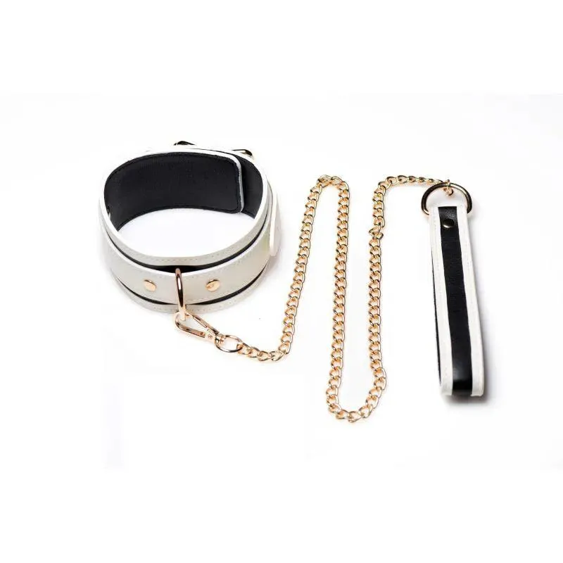 Kink in the Dark Glowing Collar & Lead Flouro Green