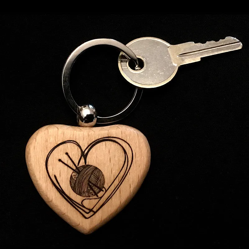 Knitters Key Rings