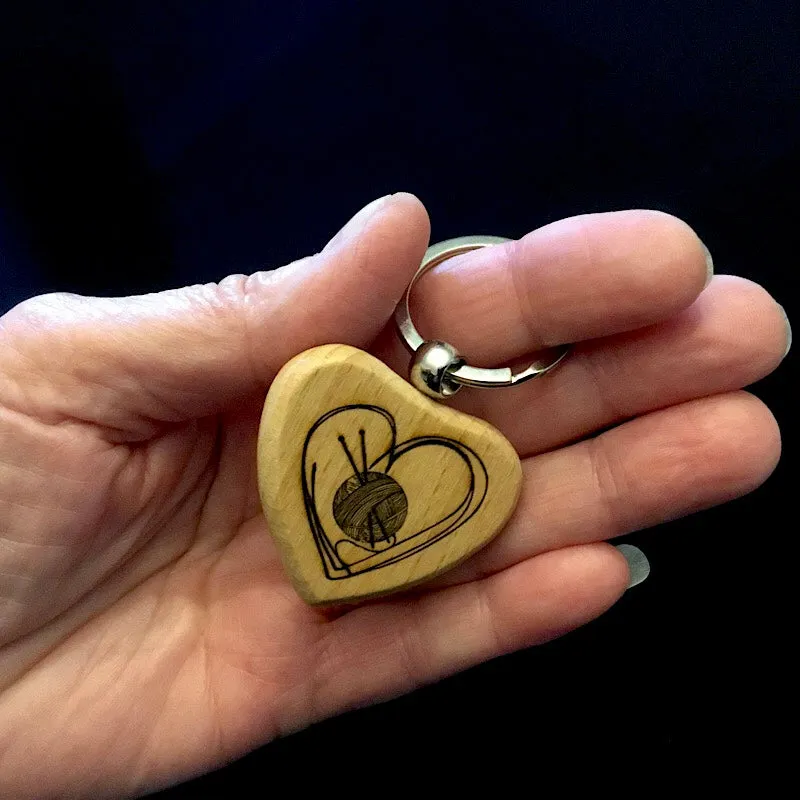 Knitters Key Rings