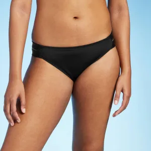 Kona Sol Women's Medium Coverage Double Tab Hipster Bikini Bottom