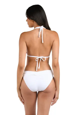 La Blanca Island Goddess Halter Triangle Top