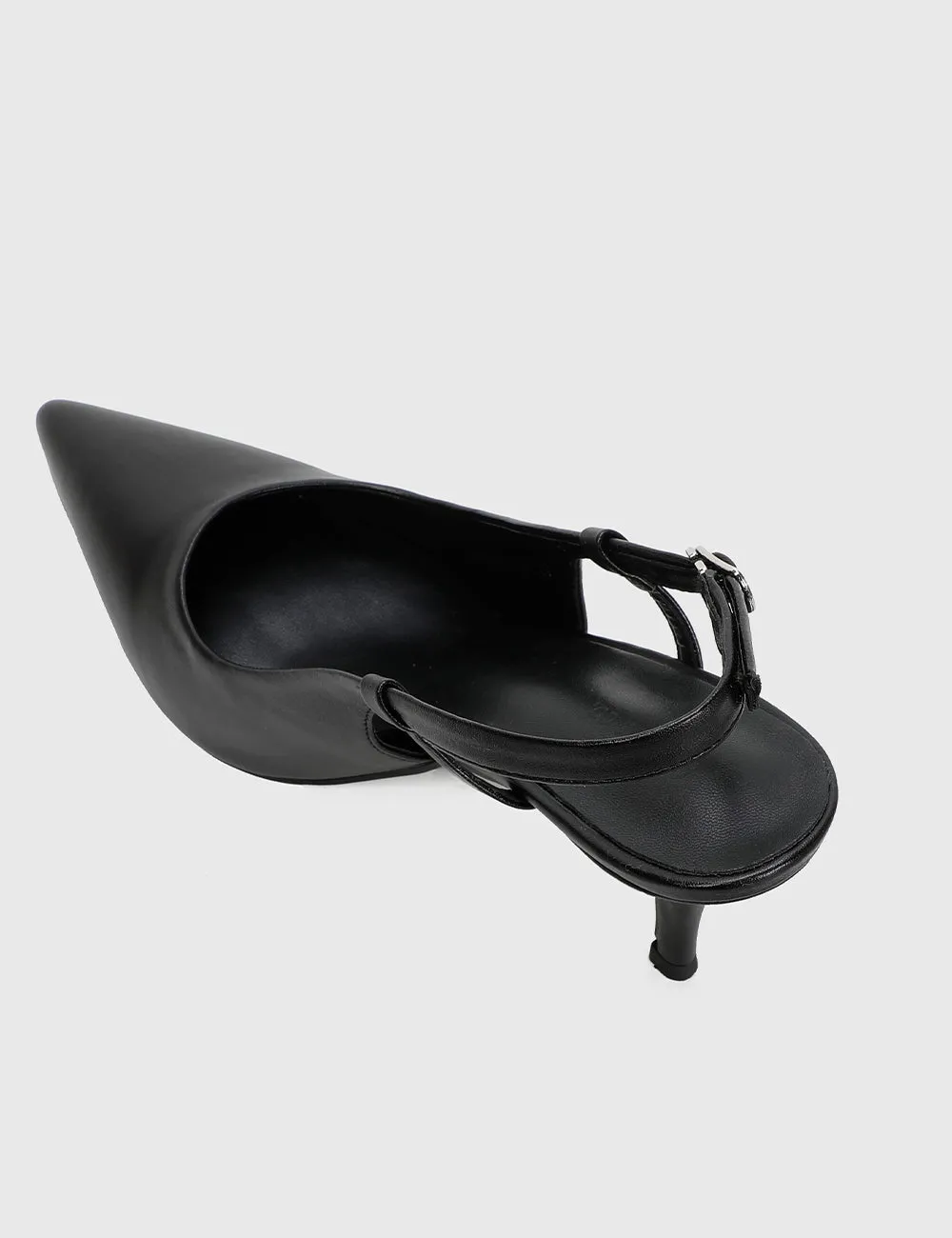 Lally Pointed Toe Heels (Black)