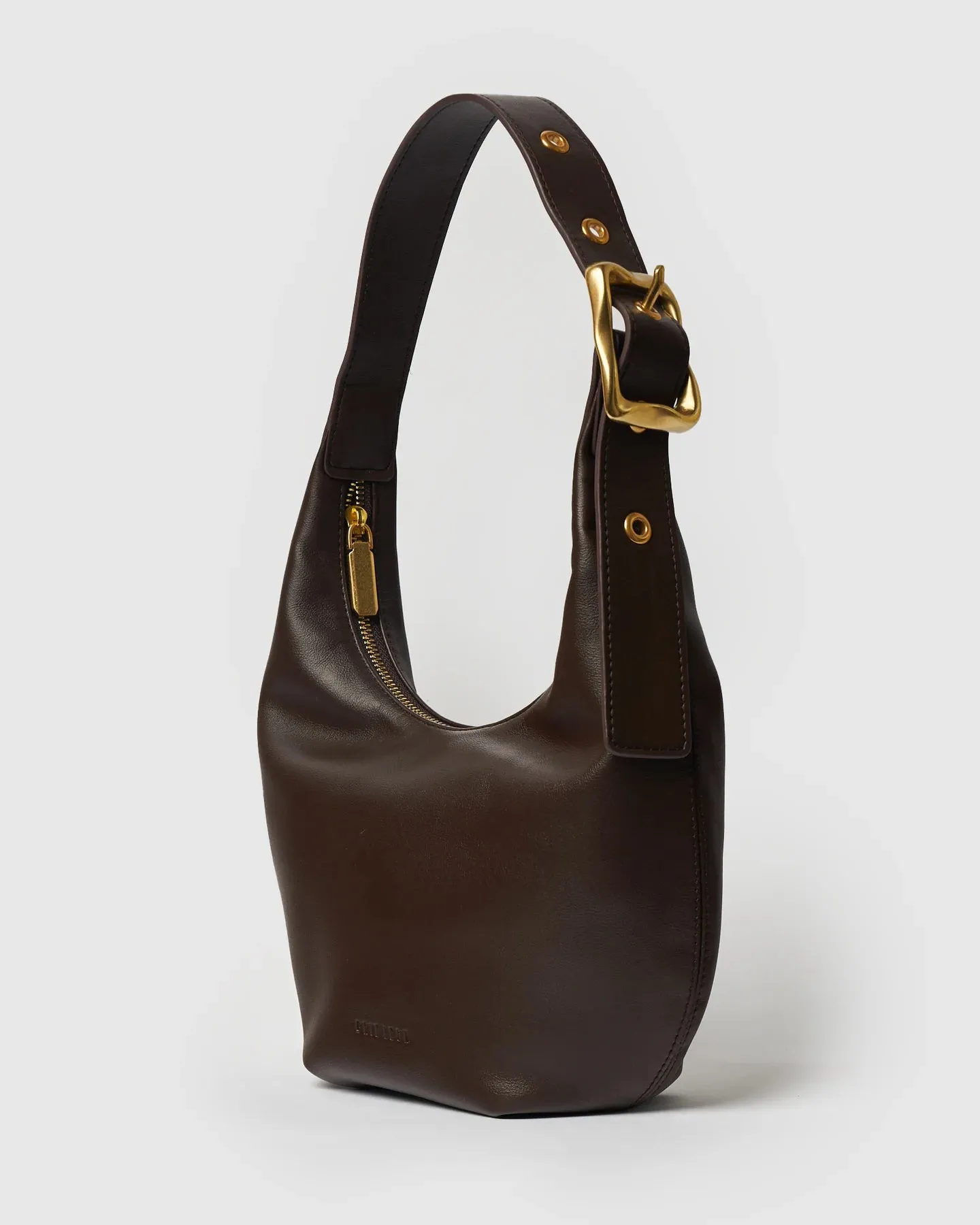LARGE Everyday Croissant Bag - CHOCOLATE