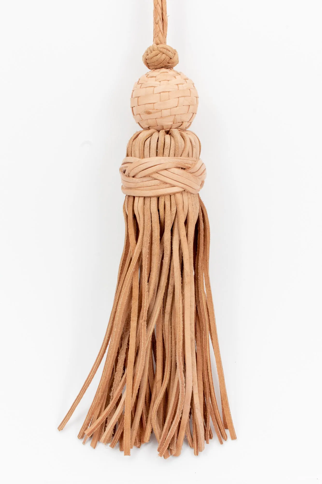 Large Handmade Moroccan Leather Tassel