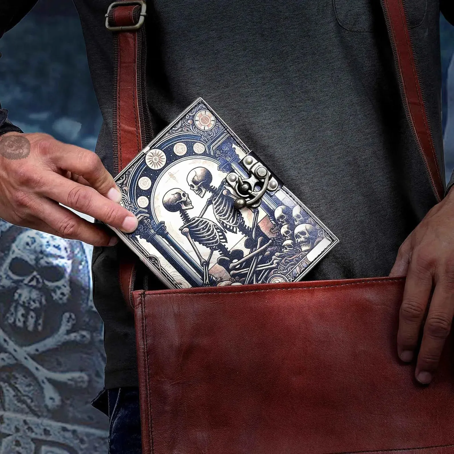 leather Journal The Lovers Book of Shadows