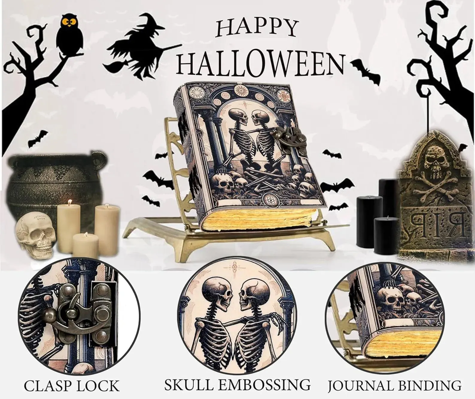 leather Journal The Lovers Book of Shadows