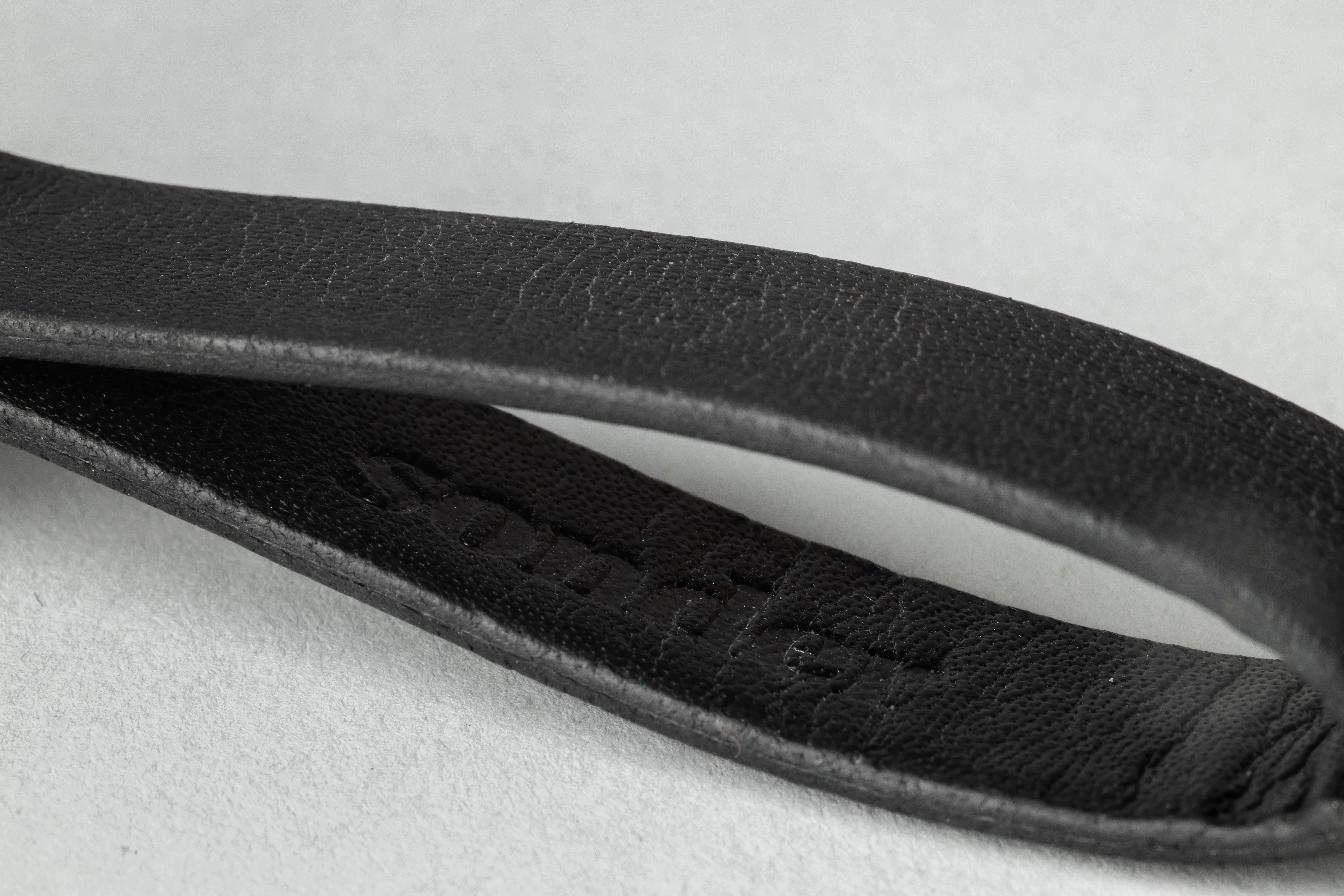 Leather Key Fob Black