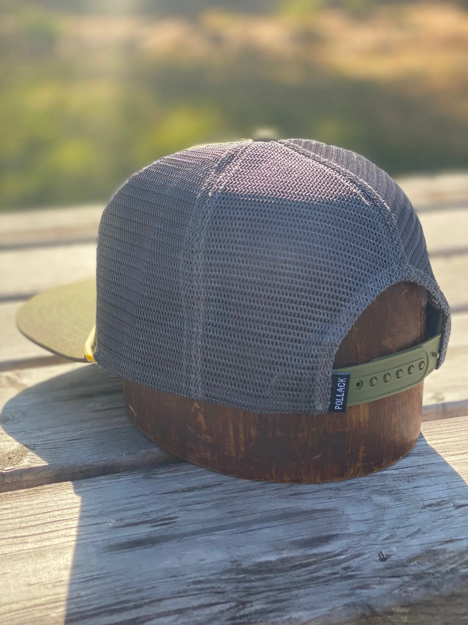LEATHER PATCH GOLD ROPE SNAPBACK