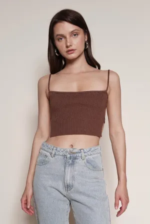 Let's Be Friends Backless Top