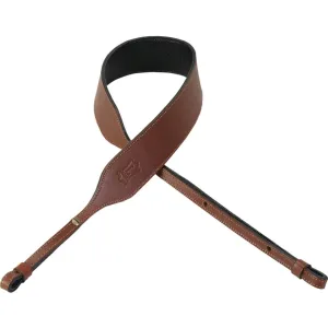 Levy's 2" Veg-Tan Leather Banjo Strap (PMB32NS)