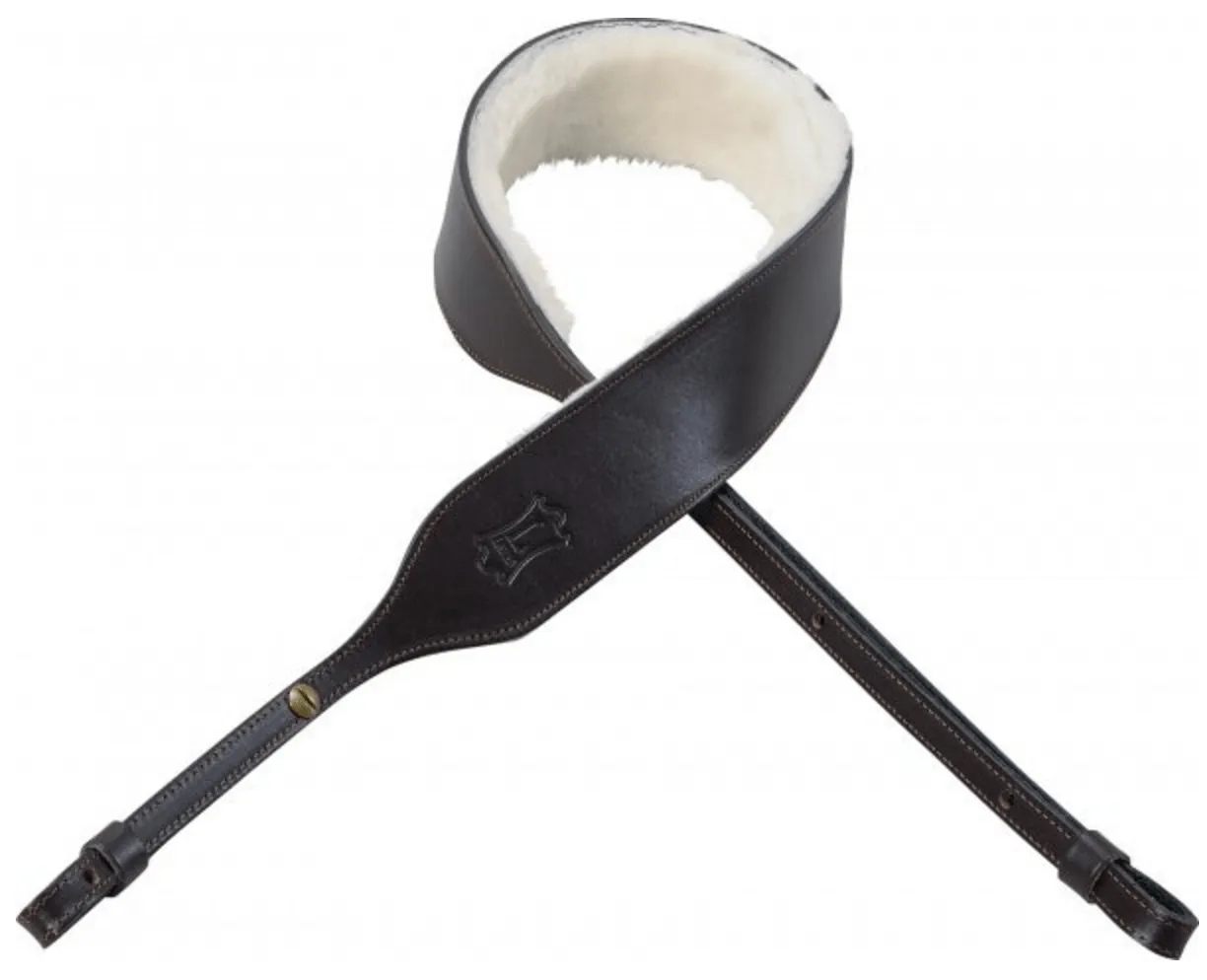 Levy's Leather Sheepskin Padded Banjo Strap (PMB32)