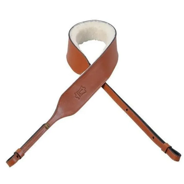 Levy's Leather Sheepskin Padded Banjo Strap (PMB32)