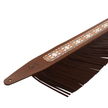 Levy's MG317BOI-BRN 2.5" Wide Crazy Horse Leather Strap