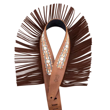 Levy's MG317BOI-BRN 2.5" Wide Crazy Horse Leather Strap
