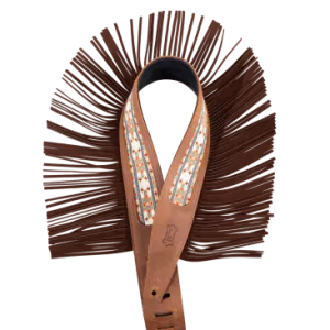 Levy's MG317BOI-BRN 2.5" Wide Crazy Horse Leather Strap