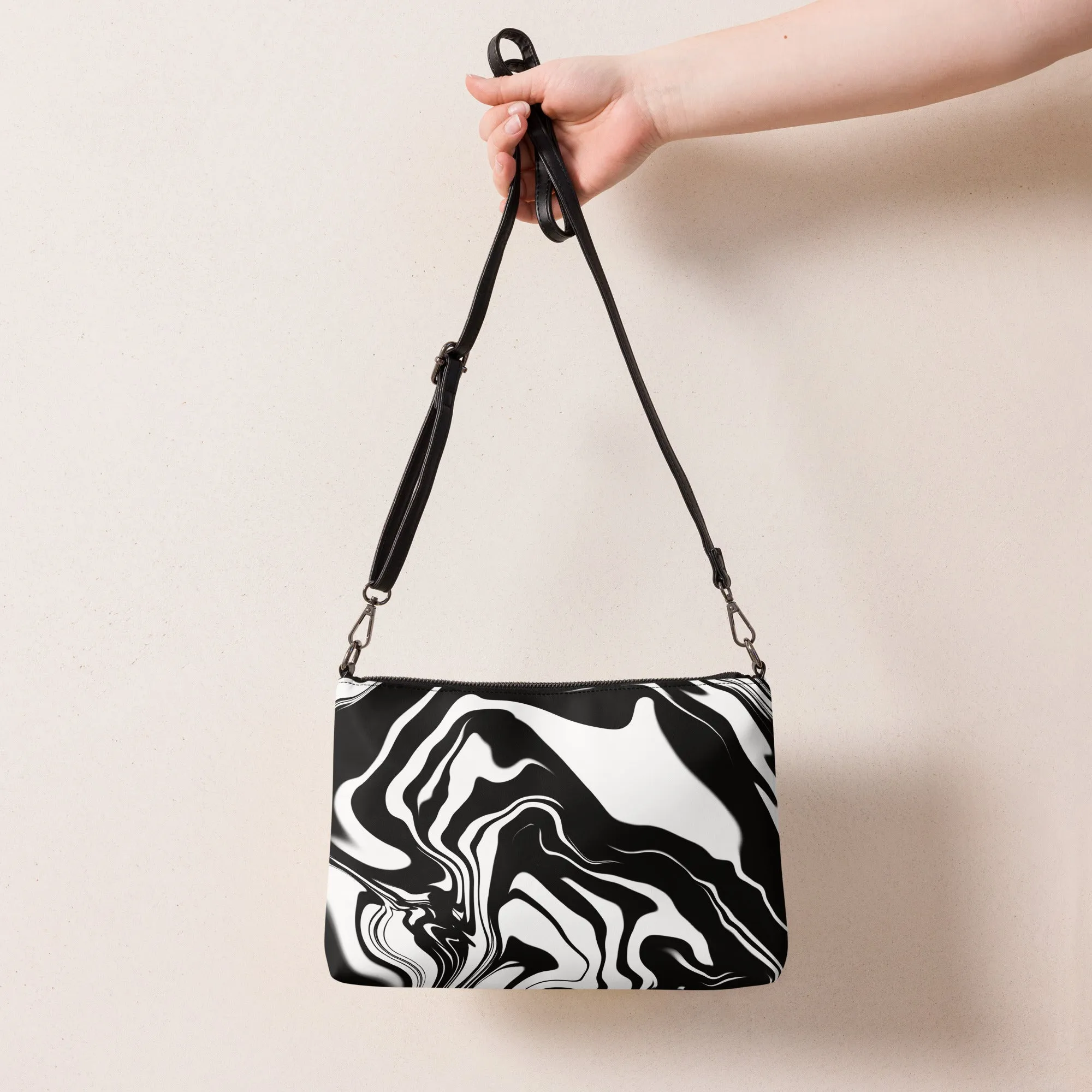 Liquid Illusions Psychedelic Crossbody Bag