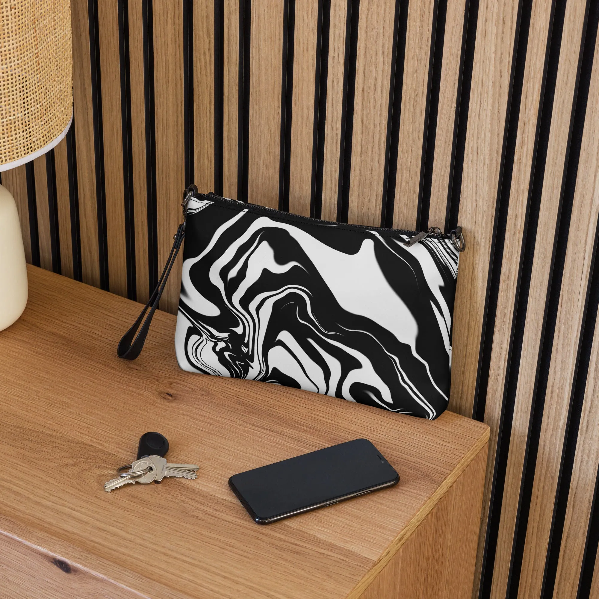 Liquid Illusions Psychedelic Crossbody Bag
