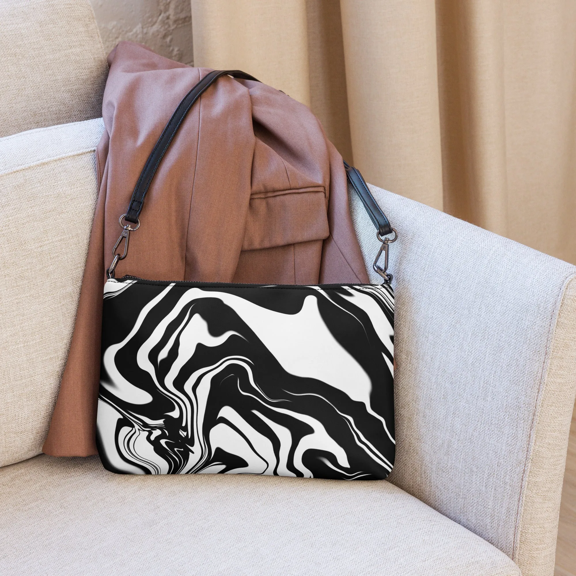 Liquid Illusions Psychedelic Crossbody Bag