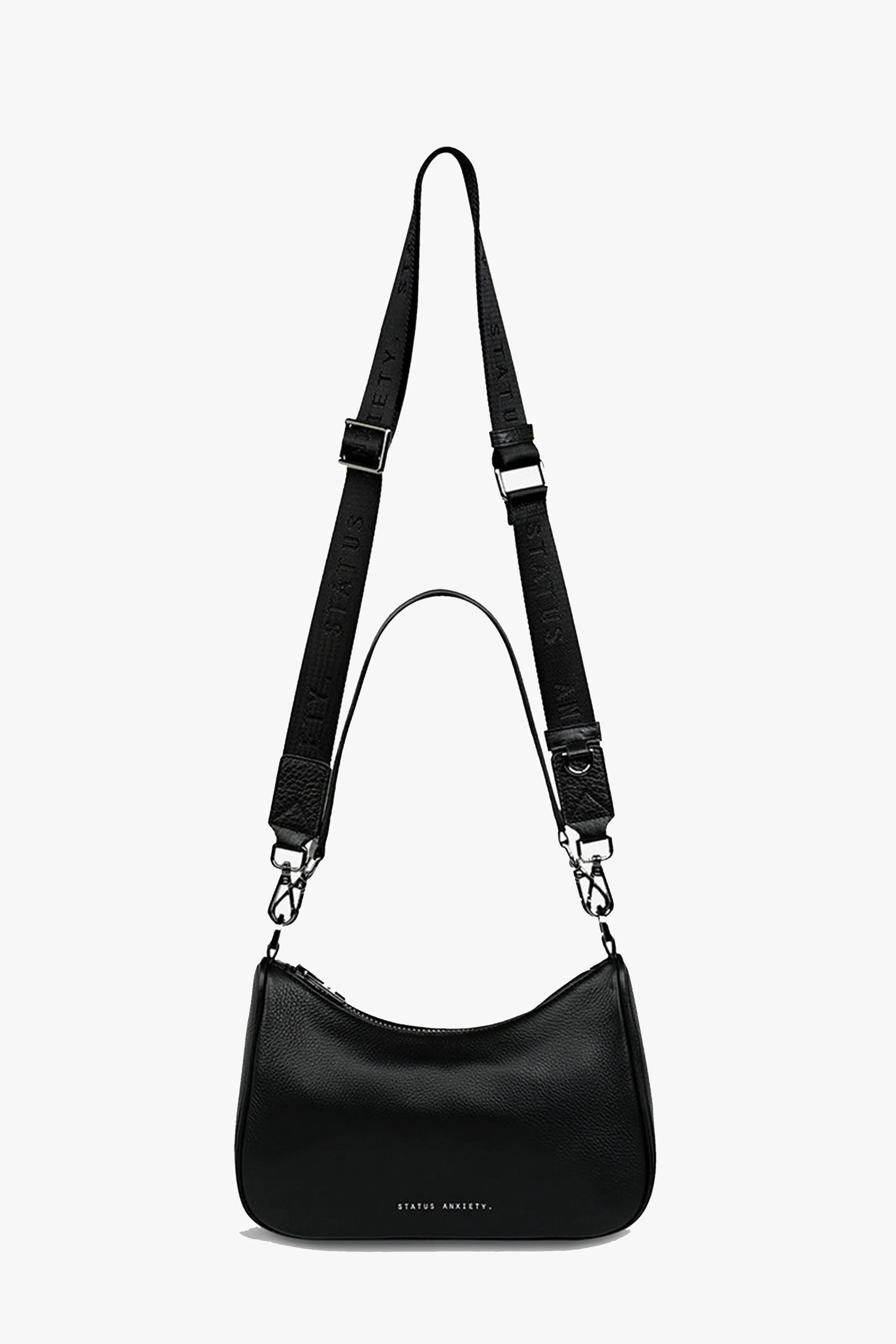 Look Both Ways Black Crossbody Bag
