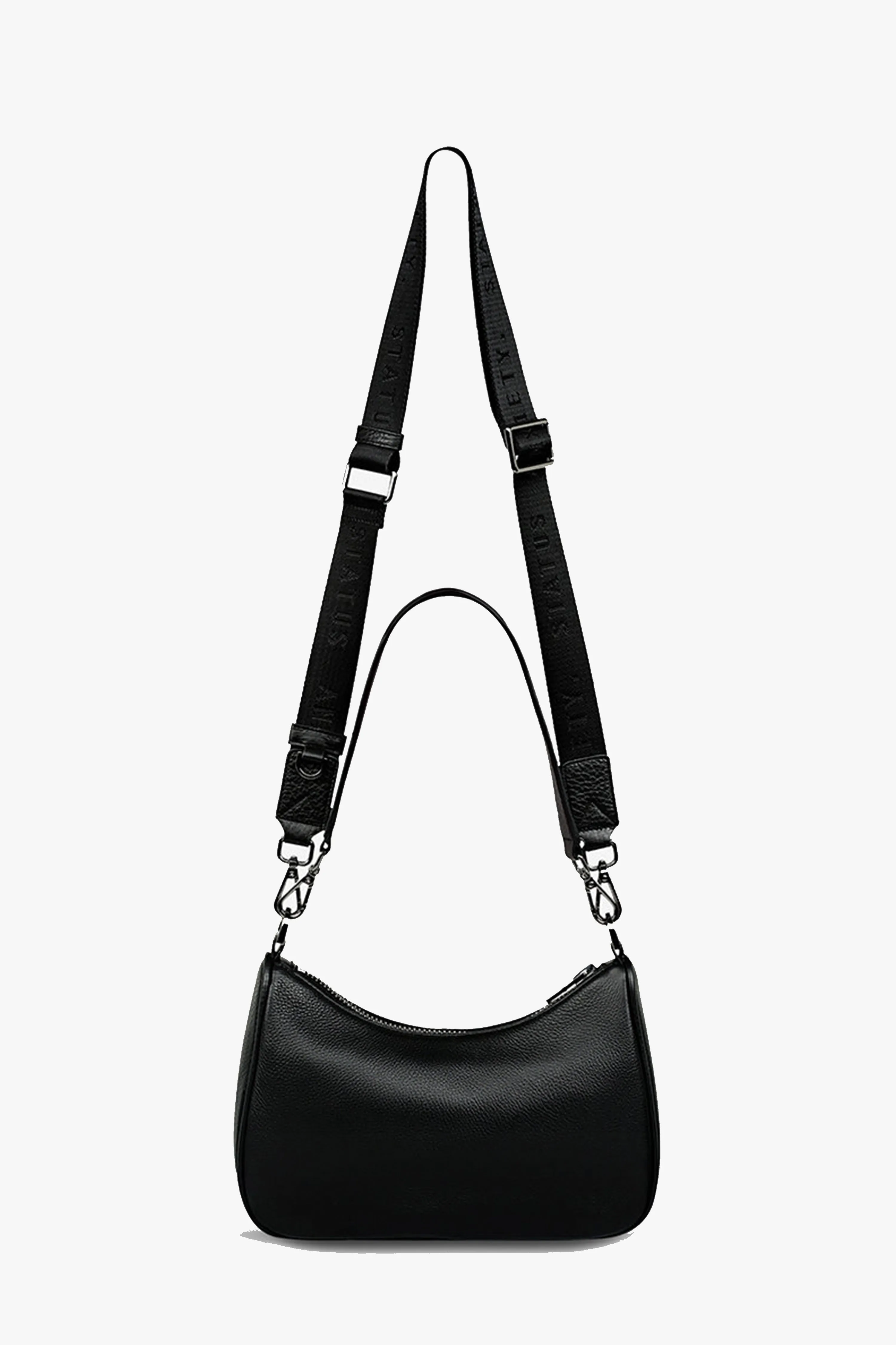 Look Both Ways Black Crossbody Bag