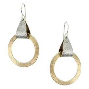 Loop with Ring Wire Earring