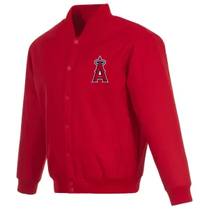 Los Angeles Angels Poly-Twill Jacket