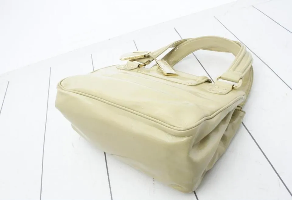 Louis Vuitton Beige Vernis Sac-Bicolore PM Bag 861925