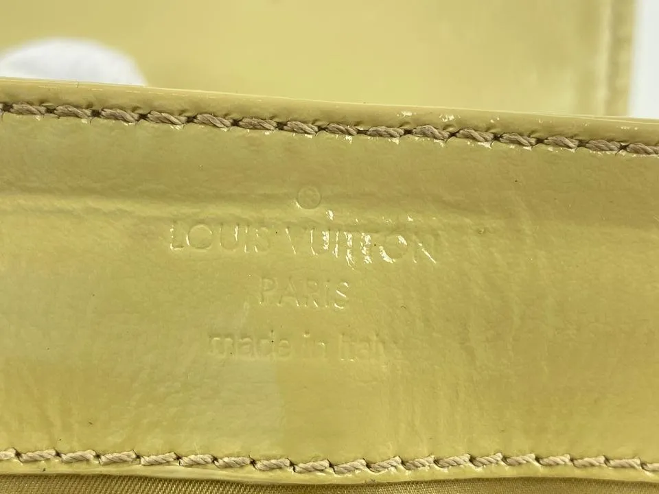 Louis Vuitton Beige Vernis Sac-Bicolore PM Bag 861925