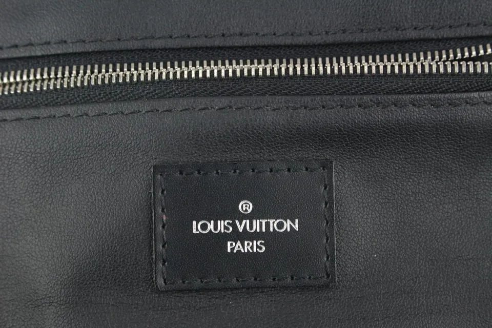 Louis Vuitton Black Damier Graphite Toiletry Pouch Poche Toilette 12lvs624