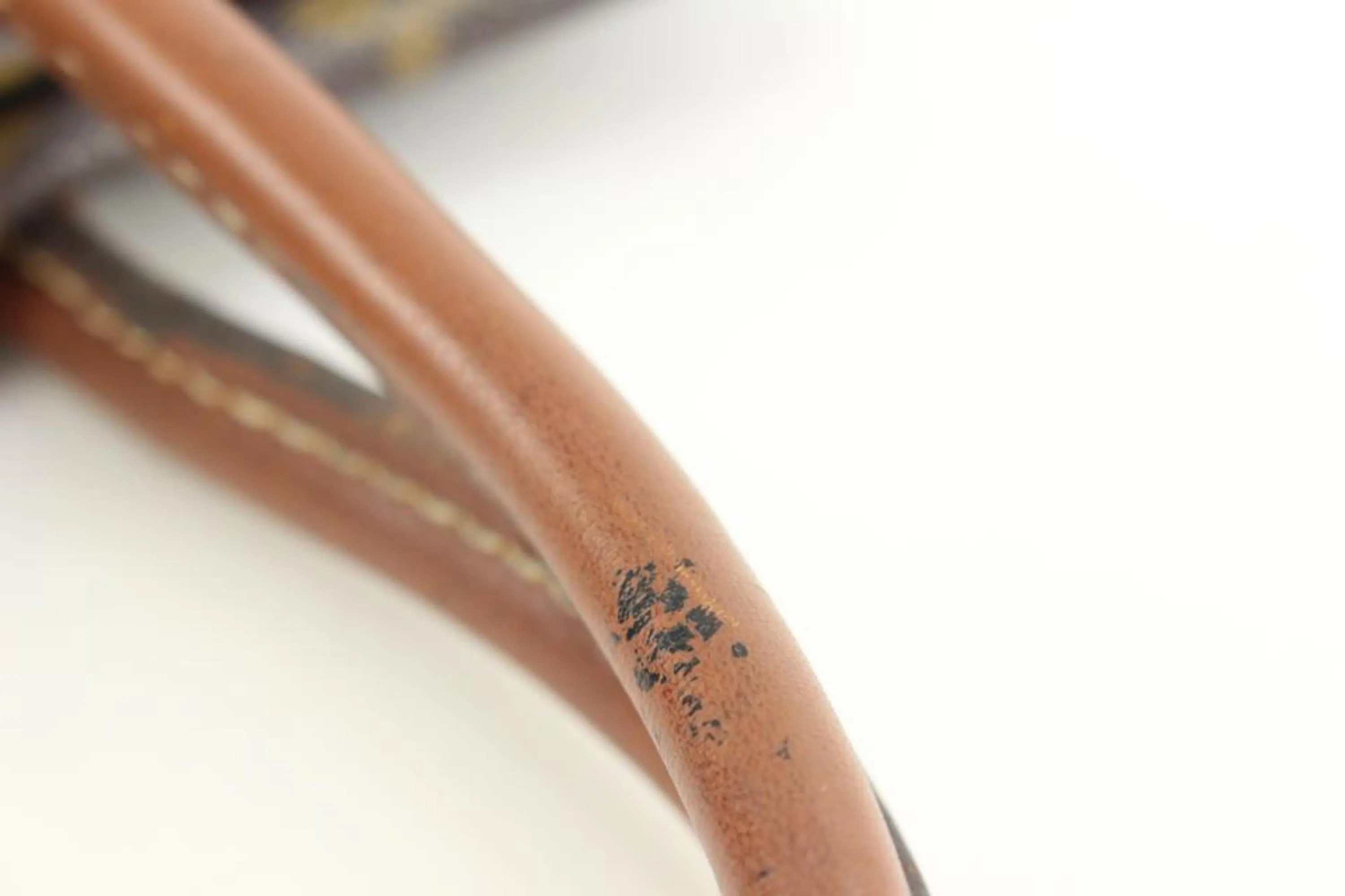 Louis Vuitton Black x Brown Monogram W Tote PM 25lk617s