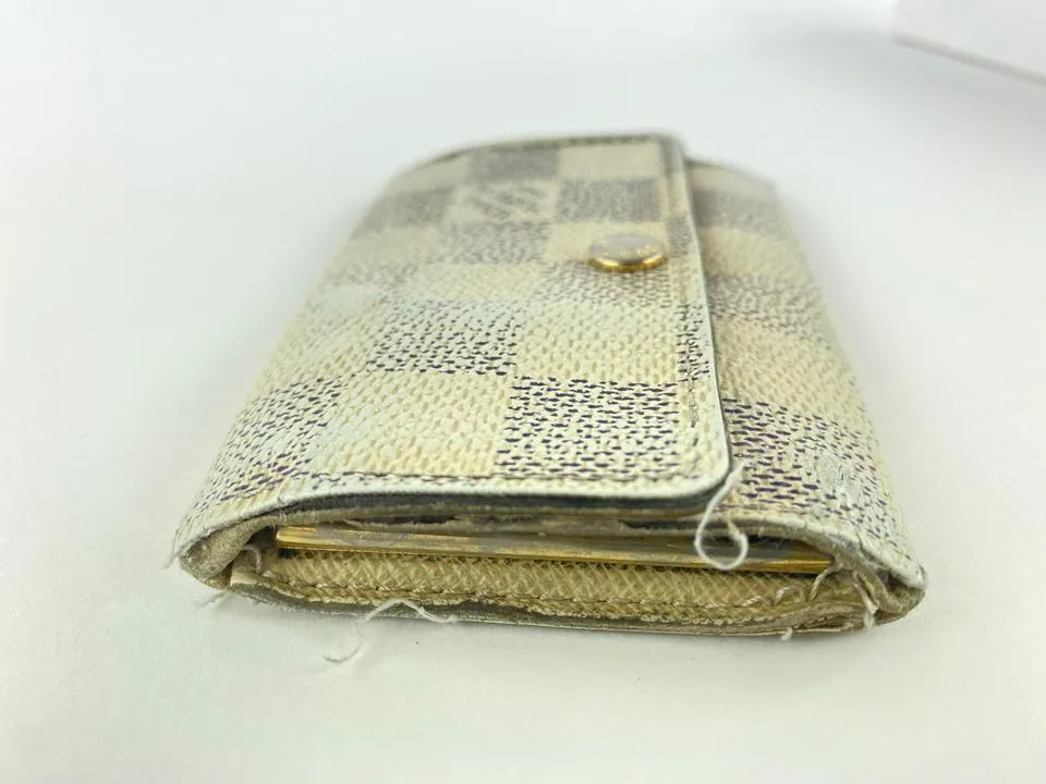 Louis Vuitton Damier Azur 6 Key Multicles Holder case 7l520