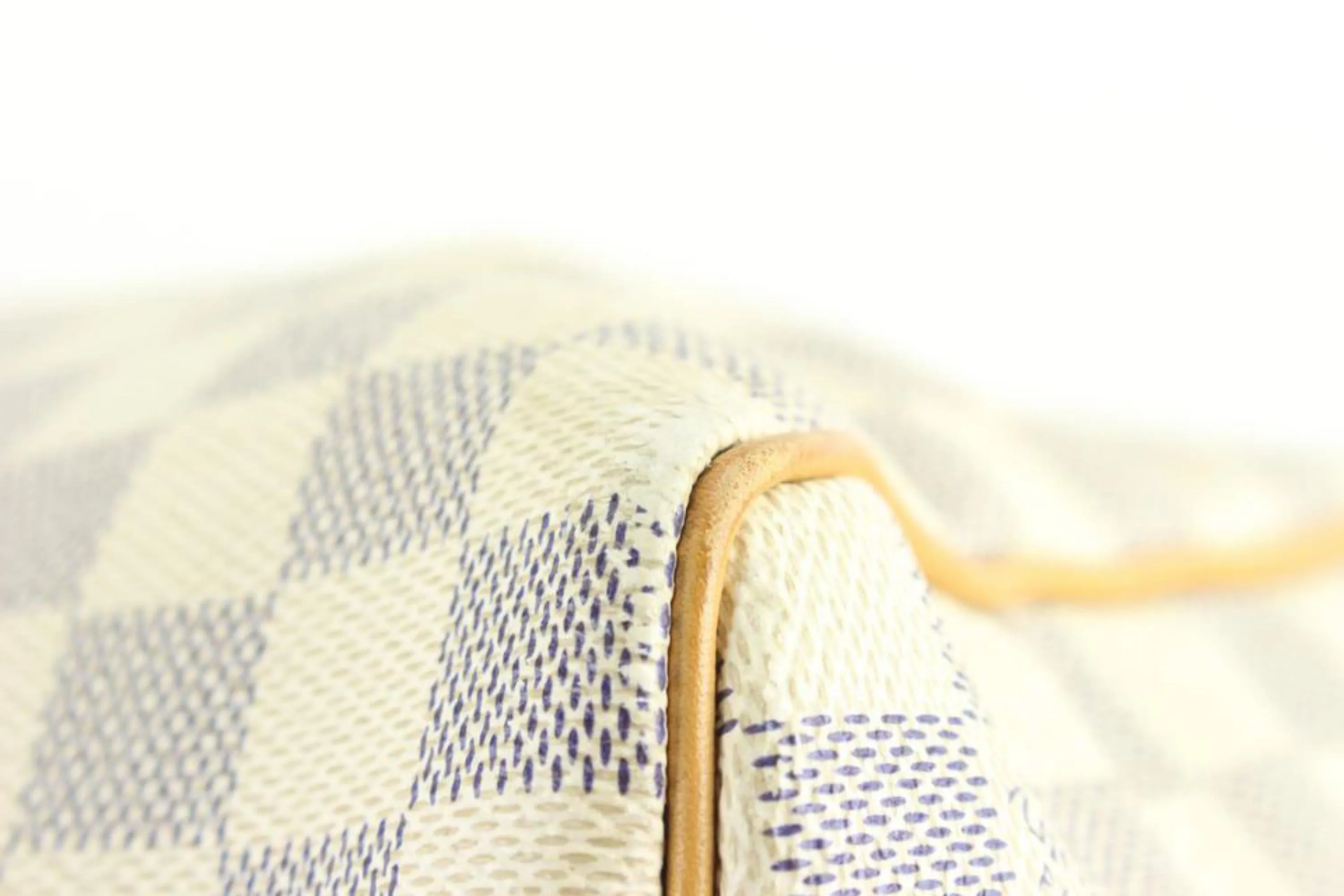 Louis Vuitton Damier Azur Keepall 50 Duffle Bag 38lk824s