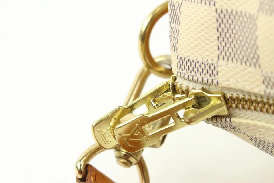 Louis Vuitton Damier Azur Speedy Bandouliere 35 Boston with Strap 10lk323s