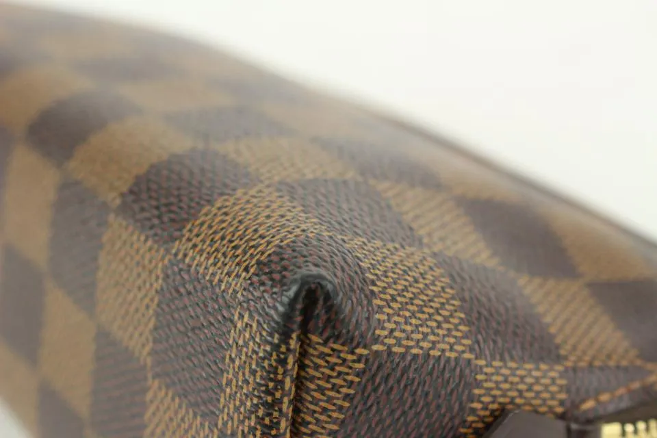 Louis Vuitton Damier Ebene Cosmetic Pouch Demi Ronde 12L415V