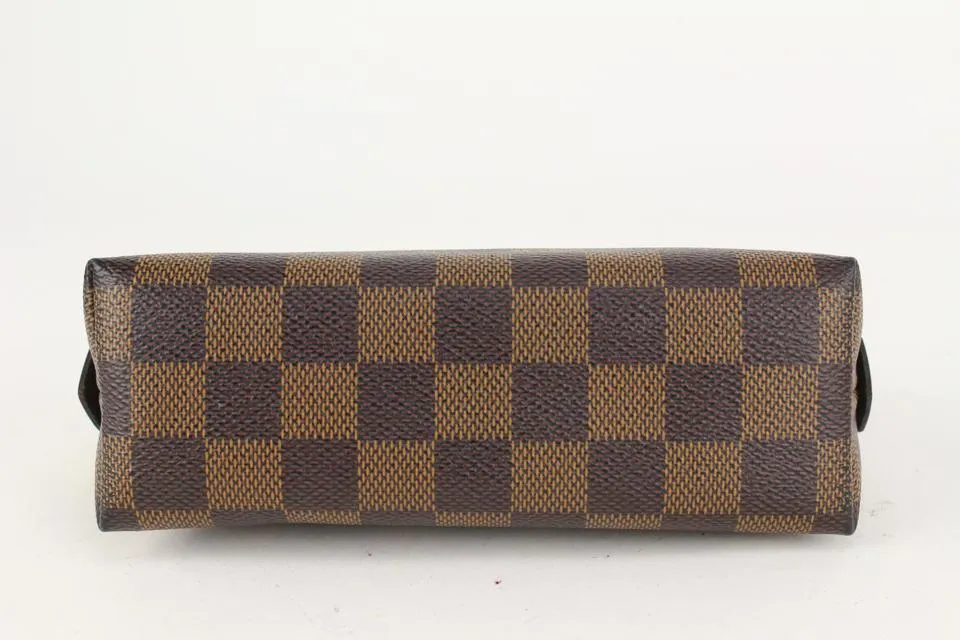 Louis Vuitton Damier Ebene Cosmetic Pouch Demi Ronde 12L415V