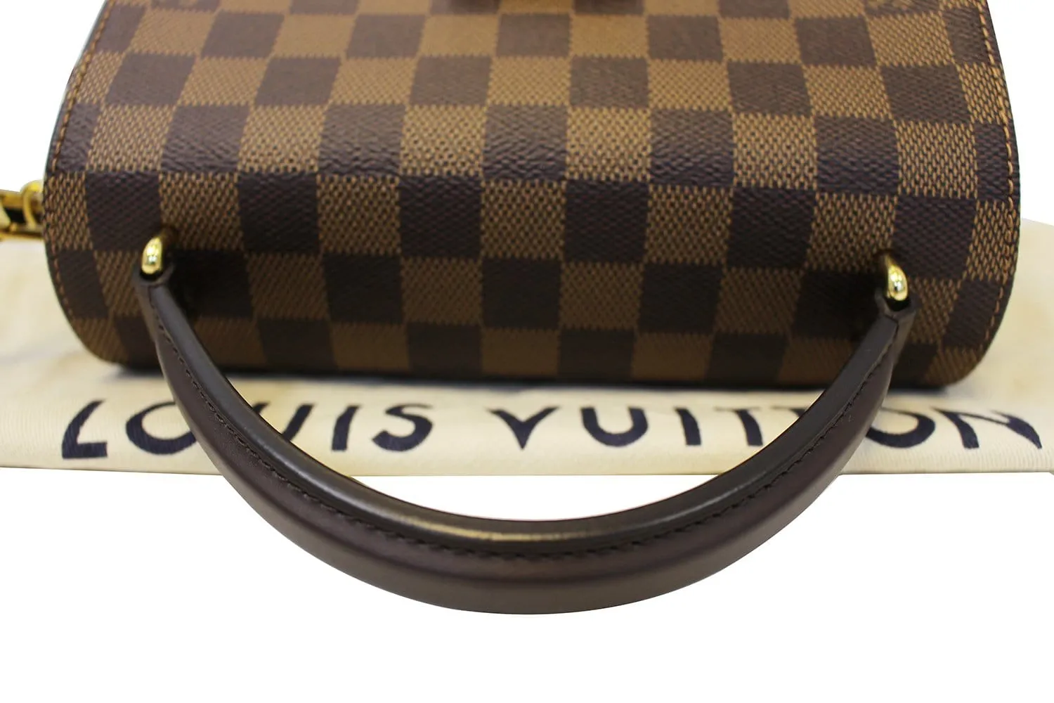 LOUIS VUITTON Damier Ebene Croisette Bag