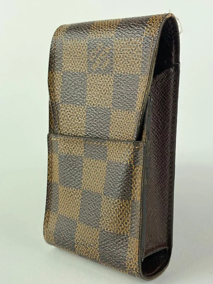 Louis Vuitton Damier Ebene Mobile Case Cigarette Etui Phone Case 9lv519