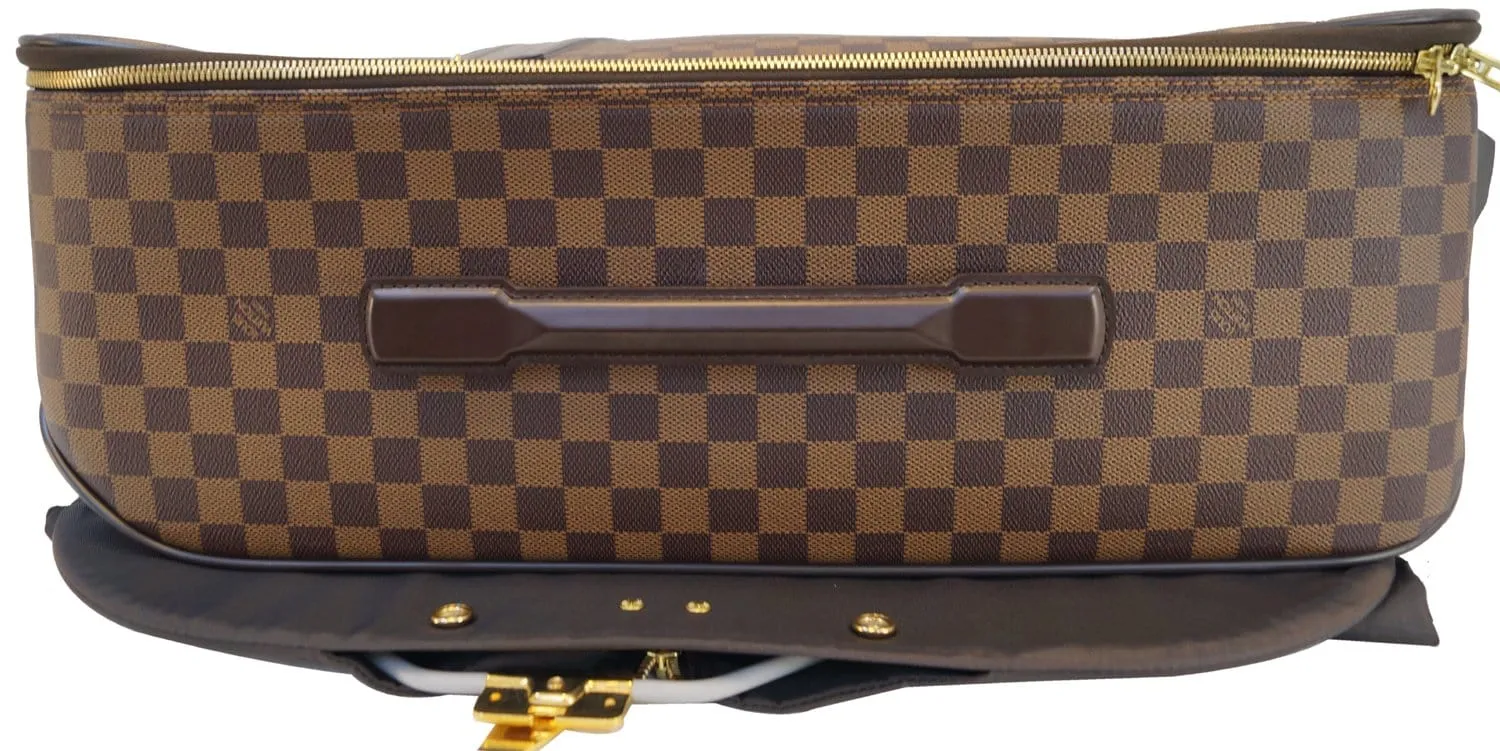 LOUIS VUITTON Damier Ebene Pegase 55 Business Suitcase Travel Bag