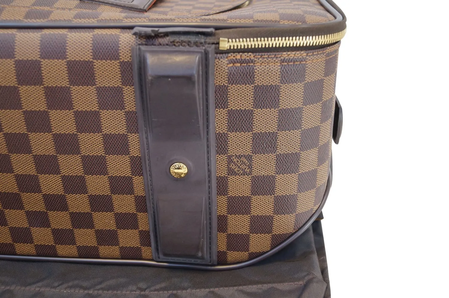 LOUIS VUITTON Damier Ebene Pegase 55 Business Suitcase Travel Bag