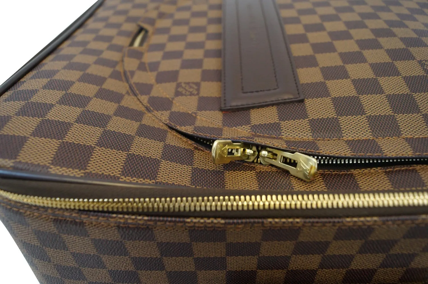LOUIS VUITTON Damier Ebene Pegase 55 Business Suitcase Travel Bag