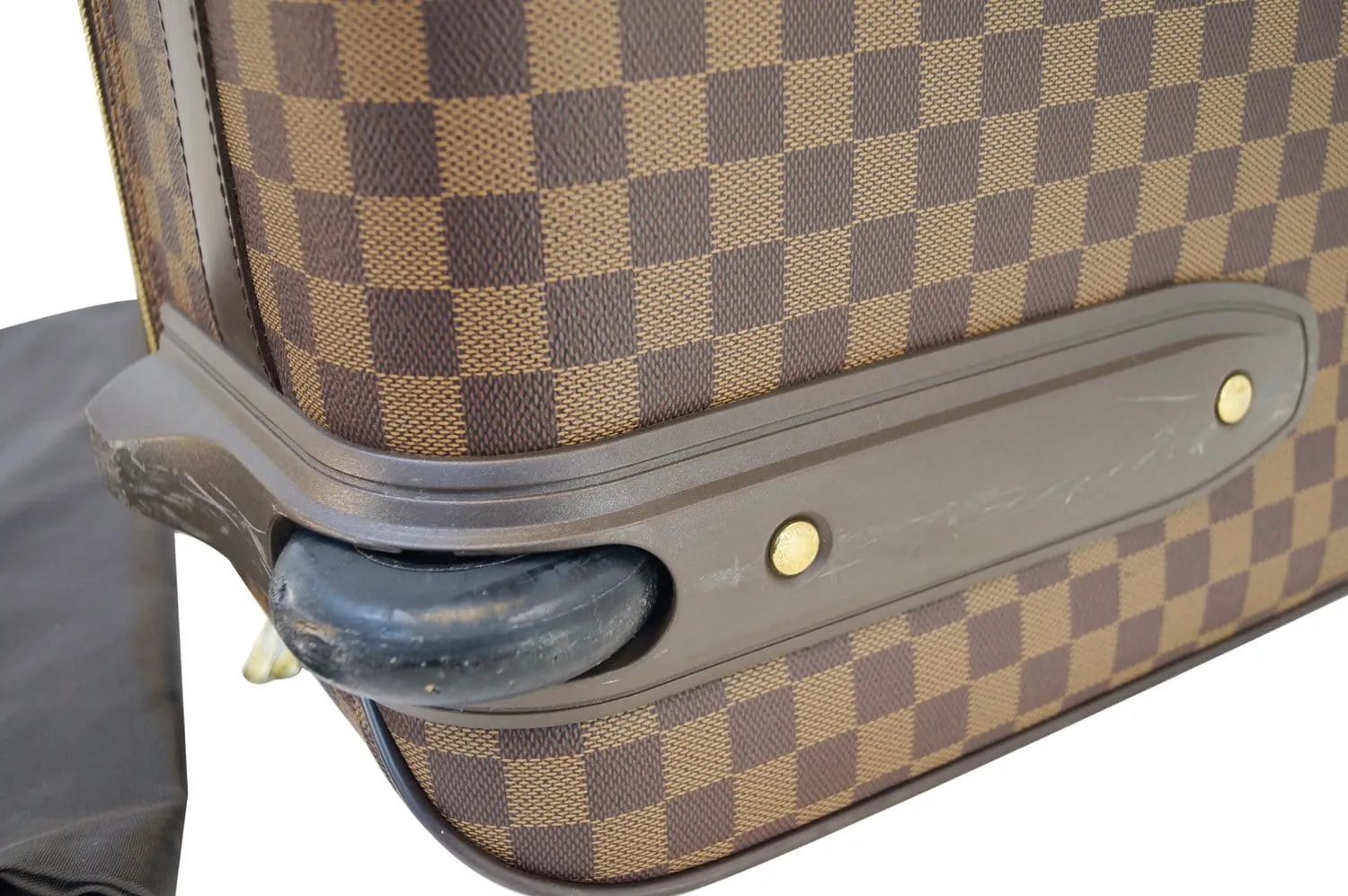 LOUIS VUITTON Damier Ebene Pegase 55 Business Suitcase Travel Bag