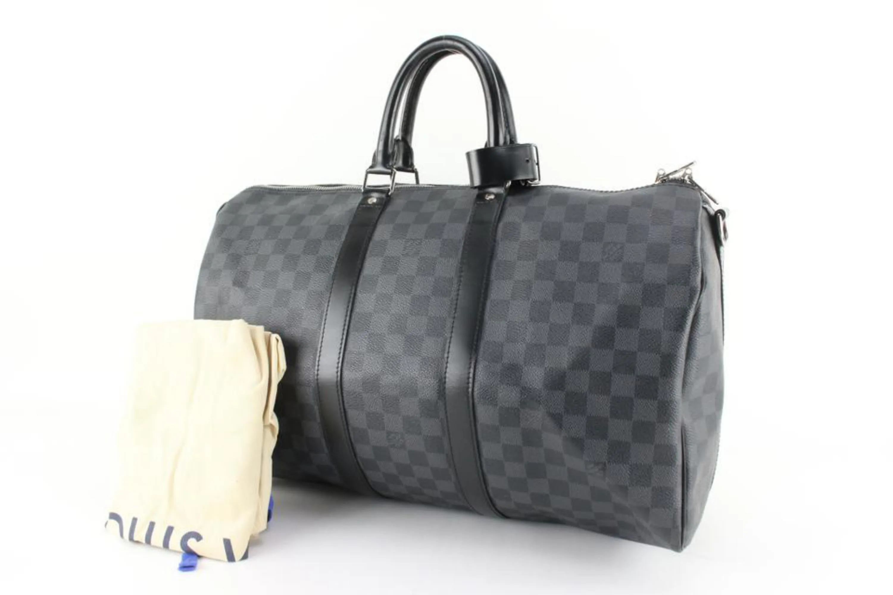 Louis Vuitton Damier Graphite Keepall Bandouliere 45 4530LK810S